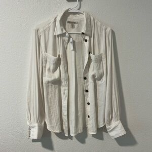 Banana Republic BALLOON-SLEEVE SHIRT